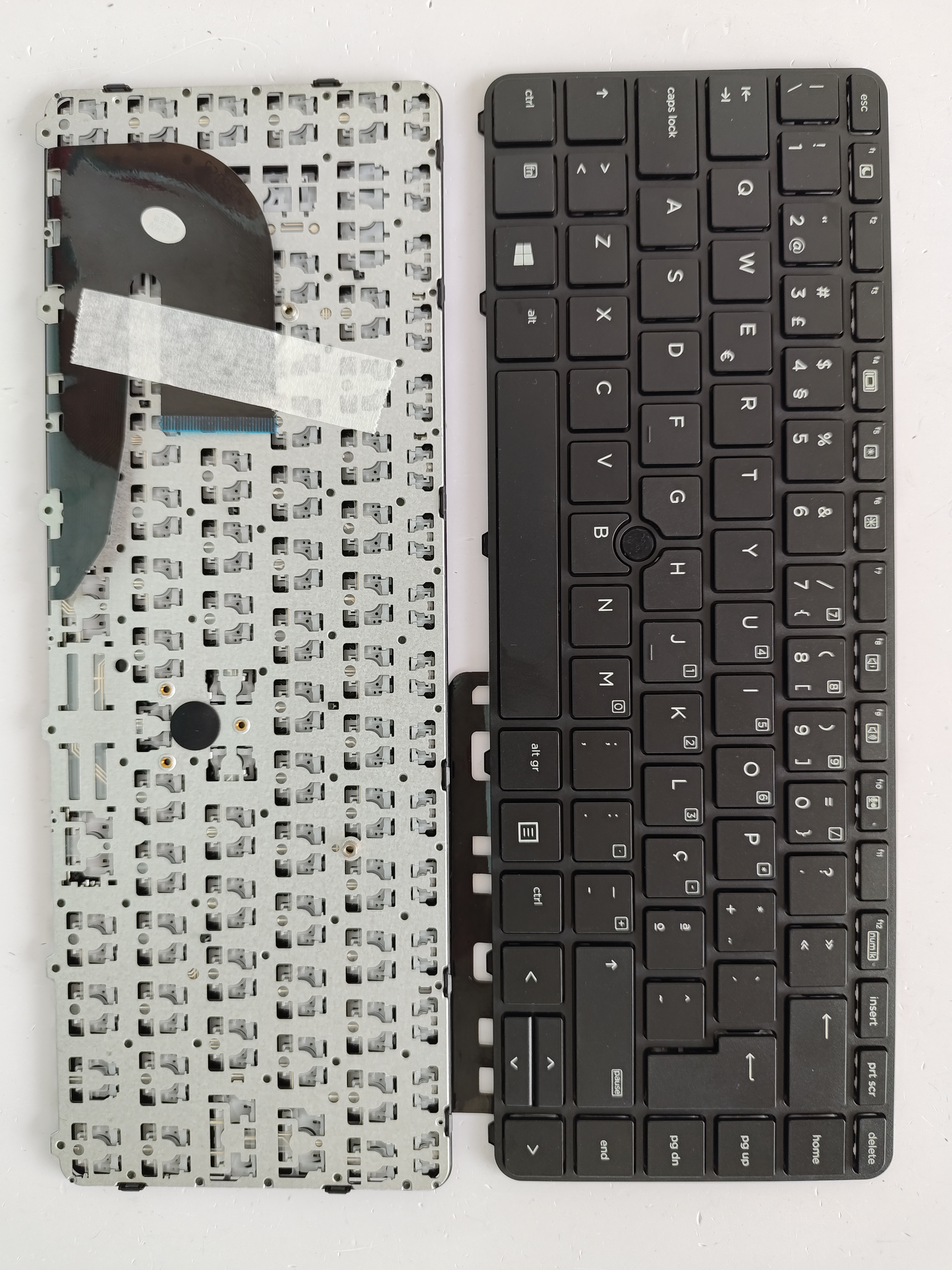 Picture of New Replacement Laptop Keyboard For HP 840G3/745G3/848G3/840G4/745G4/ZBOOK14U G4 BLACK FRAME BLACK (OEM) PO Layout